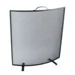Classic Fire Screen Curved (All Black)