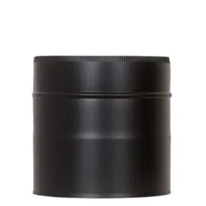 (DISCONTINUED) 200mm  Length - Twin Walled Pipe 175mm (Black)