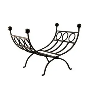 Fireside 'Roden' Log Carrier (Black)