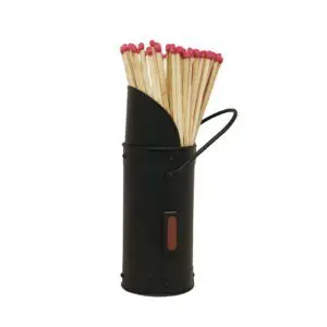 Fireside Match Holder (Black)
