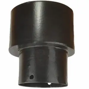 (DISCONTINUED) 80-100mm Increasing Adapter - Single Walled Flue Pipe