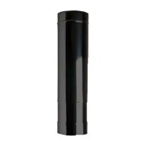 (DISCONTINUED) 500-880mm Adjustable Length - Twin Walled Pipe 175mm (Black)