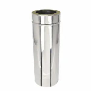 500mm Length - Twin Wall Pipe 175mm (Stainless)