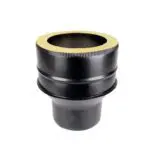 Single to Twin Adapter 125mm (Black)