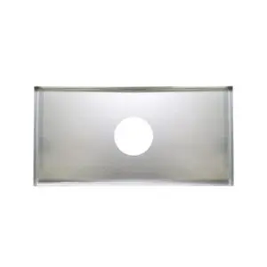 1000mm x 400mm Chimney Closure Plate (150mm Precut Hole)