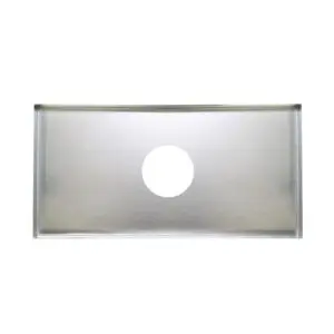 1200mm x 600mm Chimney Closure Plate (150mm Precut Hole)