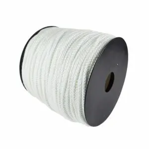 25m Drum of Fire Rope (White)