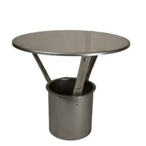 Insert Rain Cap for Flexible Flue Liner - 150mm (6 inch)