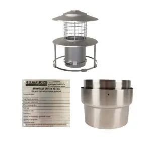Installation Kit 3 for Flexible Flue Liner - 200mm (8 inch)