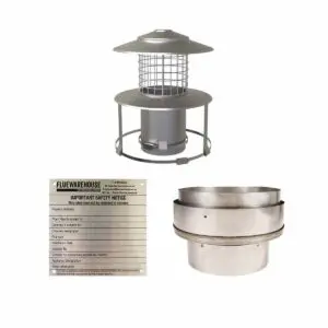 Installation Kit 6 for Flexible Flue Liner - 200mm (8 inch)