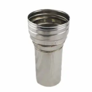 (DISCONTINUED) 125mm to 150mm Long Increasing Single to Flex Adapter (Twist Fit)