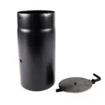 (DISCONTINUED) damper Section - Single Walled Flue Pipe (100mm)