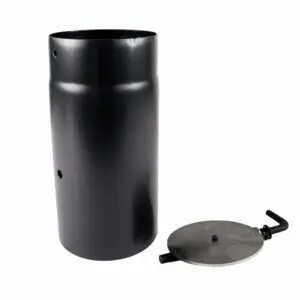 (DISCONTINUED) damper Section - Single Walled Flue Pipe (100mm)