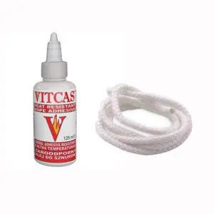 2 Meters Of 18mm Fire Rope & 125ml White Glue Kit
