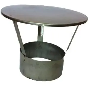 Rain Cap for Flexible Flue Liner - 100mm (4 inch)