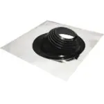Low Temp 75-200mm Tiled Roof Flashing (Black)