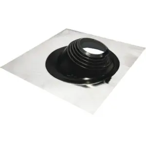 Low Temp 200-275mm Tiled Roof Flashing (Black)