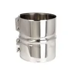 Structural Locking Band - Twin Wall Pipe 125mm (Stainless)