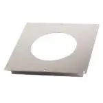 Fire Stop Plate - Twin Wall Pipe 125mm (Stainless)