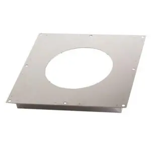 Fire Stop Plate - Twin Wall Pipe 150mm (Stainless)