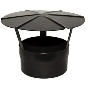 Rain Cap - Single Walled Flue Pipe (150mm)
