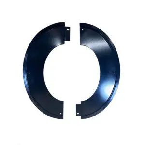 (DISCONTINUED) 2 Piece Angled Decorative Collar - Single Walled Flue Pipe (180mm)