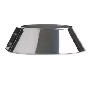 Storm Collar - Twin Wall Pipe 125mm (Stainless)