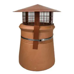 Hooded Rain Cap (Terracotta)