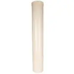 (DISCONTINUED) 900mm Length Cream Enamelled - Single Walled Flue Pipe (150mm)