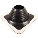 Low Temp 95-197mm Roof Flashing (Black)