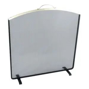 (DISCONTINUED) Classic Fire Screen Arched (Brass Trim)