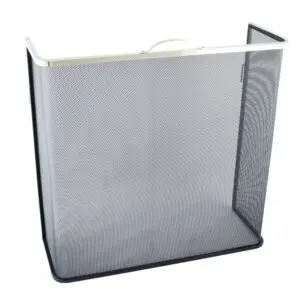 (DISCONTINUED) Classic Fire Screen Box Open (Brass Trim)