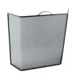 Classic Fire Screen Bent Height 22" (All Black)