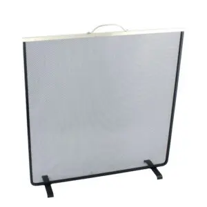 (DISCONTINUED) Classic Fire Screen Flat (Brass Trim)