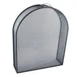 Classic Fire Screen Arched Box (All Black)