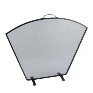 (DISCONTINUED) Classic Fire Screen Flat Fan (All Black)