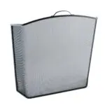 Classic Fire Screen Arched Bent (All Black)