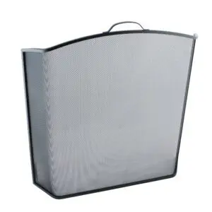 Classic Fire Screen Arched Bent (All Black)