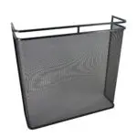 Classic Fire Screen Double Rail Box (All Black)