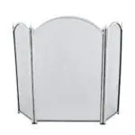 (DISCONTINUED) Fire Screen 3 Fold Height 29" (Pewter Plated)