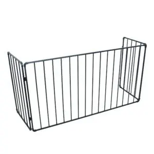 Fire Screen Bar Nursery (Black)