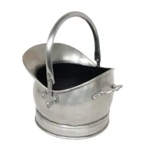 (DISCONTINUED) Fireside 'Kenley' Coal Bucket (Antique Pewter)