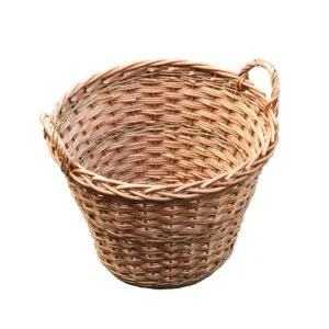 Fireside Buff Willow Log Basket