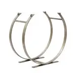 Fireside 'Forged' Log Rack (Antique Pewter)