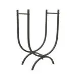 Fireside 'Lipley' Log Rack (Black)