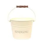 Fireside Small Kindling Bucket (Ivory)