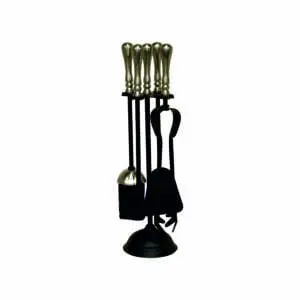Fireside Traditional Tool Set 16" (Black & Pewter)