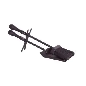 Fireside Traditional Hearth Tidy (Black)
