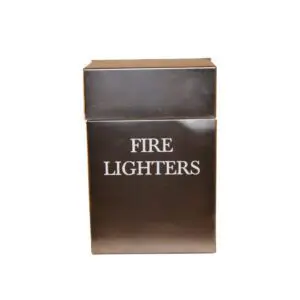Fire Lighters Box (Antique Pewter)