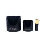 Fireside Gothenburg Log/Kindling & Match Holder - Set Of 3
